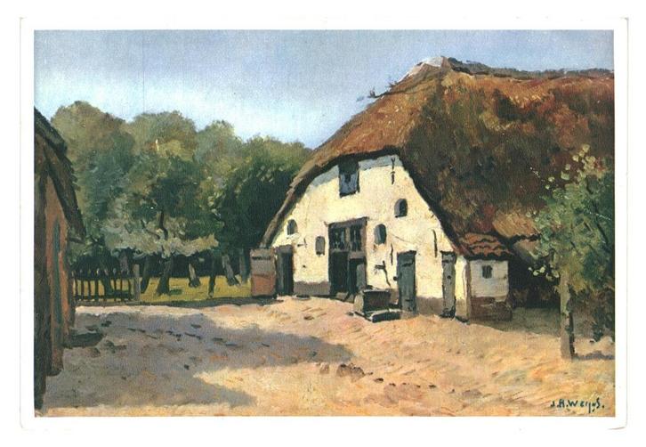 982519 Boerderij bij Doorn Utr J H Weyns Nette oude kaart On, Verzamelen, Ansichtkaarten | Nederland, Ongelopen, Utrecht, Ophalen of Verzenden