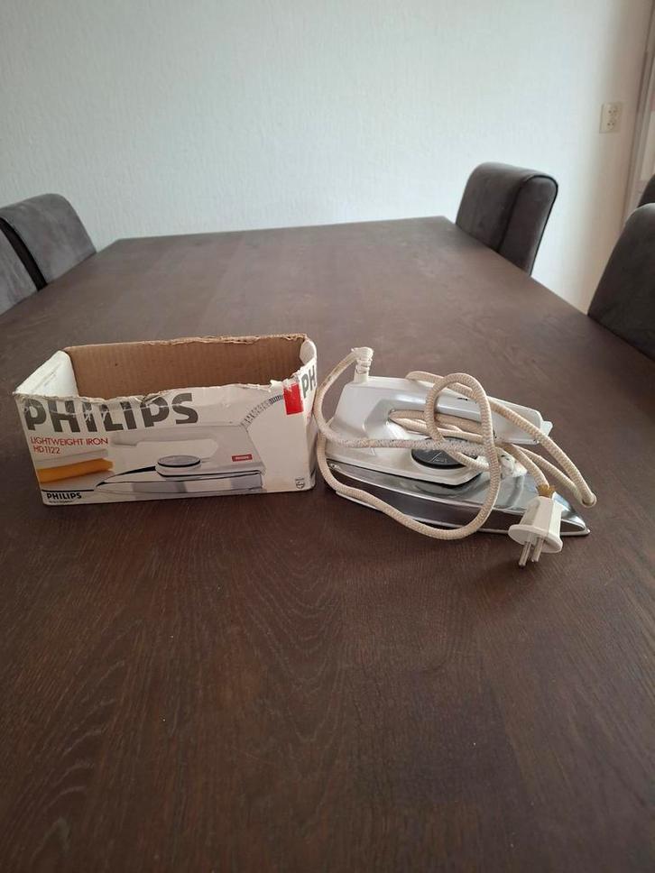 Strijkijzer - Philips Lightweight Iron, Witgoed en Apparatuur, Strijkijzers en Strijkplanken, Gebruikt, Ophalen of Verzenden