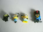 Minions poppetjes # 4 stuks (3-4 cm), Ophalen of Verzenden, Zo goed als nieuw