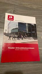 Reader Articulatiestoornissen van de Hogeschool Rotterdam, Boeken, Ophalen of Verzenden, Gamma, Zo goed als nieuw, HBO