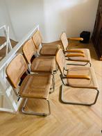 5 vintage retro thonet stoelen Bauhaus Marcel breur cesca, Twee, Ophalen of Verzenden, Zo goed als nieuw, Zwart