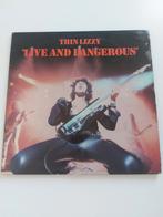 Thin Lizzy - Live and Dangerous dubbel LP, Ophalen, Gebruikt, 12 inch, Rock-'n-Roll