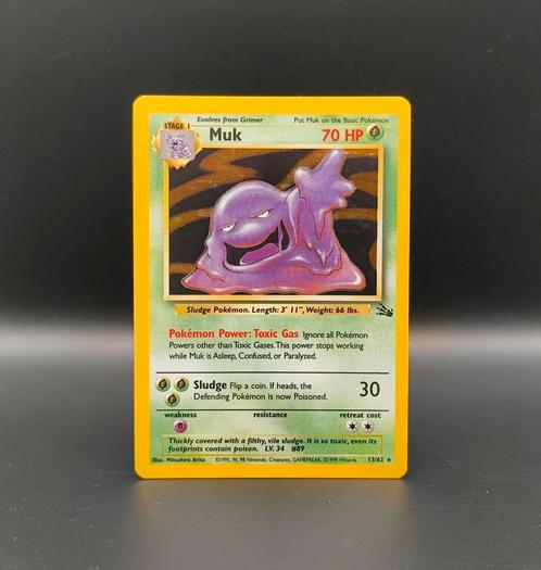 Muk FO 13 Holo!, Hobby en Vrije tijd, Verzamelkaartspellen | Pokémon, Zo goed als nieuw, Meerdere kaarten, Verzenden