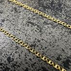 14 karaat gouden ketting anker schakel nieuw, Ophalen of Verzenden, Zo goed als nieuw, Goud