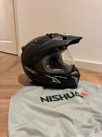 Nishua Enduro Carbon motorfiets helm ZEER LICHT 1100gr., Overige merken, Offroadhelm, Dames, Ophalen of Verzenden