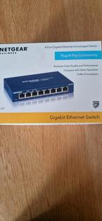 Netgear GS8108 8-Poorts Gigabit Switch, Ophalen of Verzenden, Zo goed als nieuw