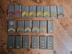 Lot rangen koninklijke landmacht, Verzamelen, Militaria | Algemeen, Ophalen of Verzenden, Landmacht, Nederland, Embleem of Badge