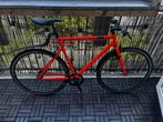 Elops Stadsfiets Single Speed 500 oranje (Decathlon), 57 tot 61 cm, Ophalen, Zo goed als nieuw, Overige merken