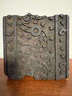 Antiek tropisch hard houten batik stempel Bali, Ophalen of Verzenden