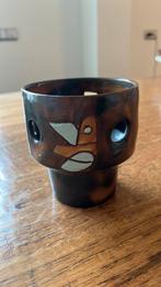 Henk Potters kandelaar, Rond, Ophalen of Verzenden, Zo goed als nieuw, Aardewerk