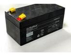 12V 3.3Ah accu batterij ULTRA MAX NP3.3-12 VRSLA 12v 3.3Ah, Nieuw, Ophalen of Verzenden, H, H