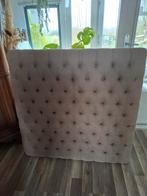 Gecapitonneerde poef, Ophalen, Gebruikt, Vierkant, 100 tot 125 cm