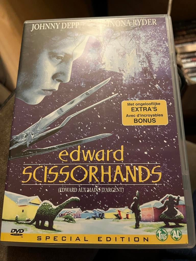 Edward Scissorhands DVD Special Edition, Alle leeftijden, Boxset, Fantasy, Ophalen of Verzenden