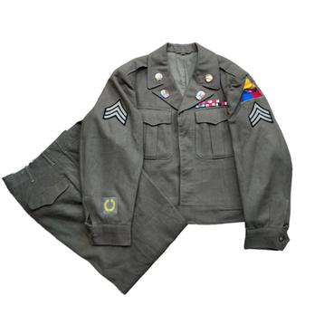 WWII US Armored Uniform Set beschikbaar voor biedingen