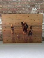 Wanddecoratie, schilderij  met afdruk van Israëls, Huis en Inrichting, Ophalen, Schilderij, Minder dan 50 cm