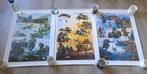 3 militaire posters van Paul Kerrebijn, Ophalen of Verzenden, Gebruikt, Rechthoekig Staand, Overige onderwerpen