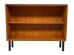 Vintage Kastje Compact Dressoir Jaren 60 Teak Fineer, Met plank(en), Gebruikt, Vintage, 50 tot 100 cm