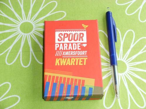 Nieuw in seal: Spoorparade Amersfoort kwartet, Verzamelen, Speelkaarten, Jokers en Kwartetten, Nieuw, Kwartet(ten), Ophalen of Verzenden