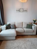 Creme hoekbank, Ophalen of Verzenden, Gebruikt