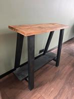 Sidetable hout, Ophalen, 50 tot 100 cm, Zo goed als nieuw, Overige houtsoorten