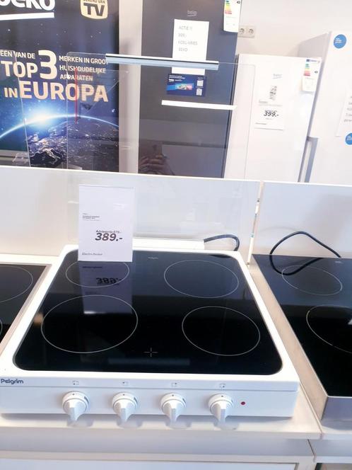 vrijstaand keramische kookplaat✅️ Pelgrim Nieuw OutLet, Witgoed en Apparatuur, Kookplaten, Nieuw, Vrijstaand, Keramisch, 4 kookzones