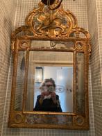 Franse 18 de eeuwse prachtig antieke spiegel prachtig patina, Ophalen, Rechthoekig