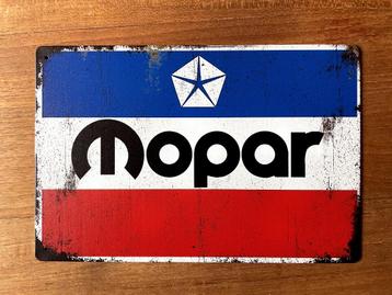 Mopar metalen reclamebord / wandbord (Old Look) beschikbaar voor biedingen