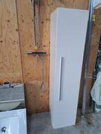 badkamerkast hoogglans wit 35x35x160 cm, kastje., Ophalen, (Half)hoge kast, Minder dan 50 cm, Gebruikt