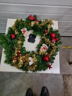 -	kerst krans groot met ballen en beertjes, Diversen, Kerst, Ophalen of Verzenden, 'T Olde Gre-j, Info@toldegrej.nl, Endepoelstraat 20f Didam