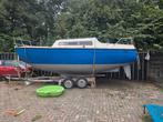 Leuke ex zeilboot met zelflozend dek zuipschuit, Ophalen, Zo goed als nieuw, Minder dan 10 pk, Polyester