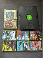 Xbox original, xbox classic, Spelcomputers en Games, Ophalen of Verzenden, Gebruikt, Met 2 controllers, Met games