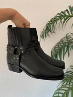 Joe Sanchez bikerboots 42 western boots enkellaarzen, -, Zwart, -, Boots