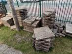 Gratis grindtegels en betonklinkers, Tuin en Terras, Tegels en Klinkers, Ophalen, Gebruikt, Beton, Terrastegels