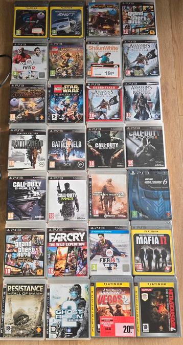 PS3 Games - Diverse Collectie beschikbaar voor biedingen