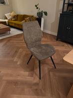 Donkergroene eetkamerstoel van De Bommel (x4), Huis en Inrichting, Ophalen, Gebruikt, Overige kleuren, Eén