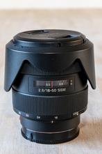 Sony f2,8/16-50 SSM APS-C lens voor A-mount camera, Telelens, Gebruikt, Ophalen of Verzenden