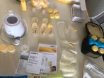 Medela freestyle dubbel borstkolf incl flessenwarmer en meer, Kinderen en Baby's, Babyvoeding en Toebehoren, Ophalen, Gebruikt