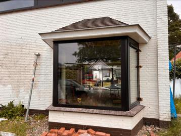 NIEUW - Erker kozijn te koop - Aluminium - Trippelglas HR+++ beschikbaar voor biedingen