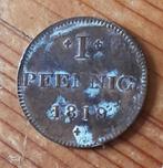 Duitsland Frankfurt 1 pfennig 1819, Postzegels en Munten, Munten | Europa | Niet-Euromunten, Verzenden, Duitsland, Losse munt