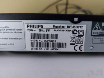DVD-speler Philips DVP3520/12 beschikbaar voor biedingen