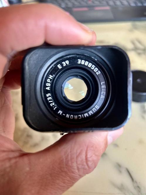 Leica Summicron 35 asph v1, Audio, Tv en Foto, Fotografie | Lenzen en Objectieven, Gebruikt, Groothoeklens, Ophalen of Verzenden