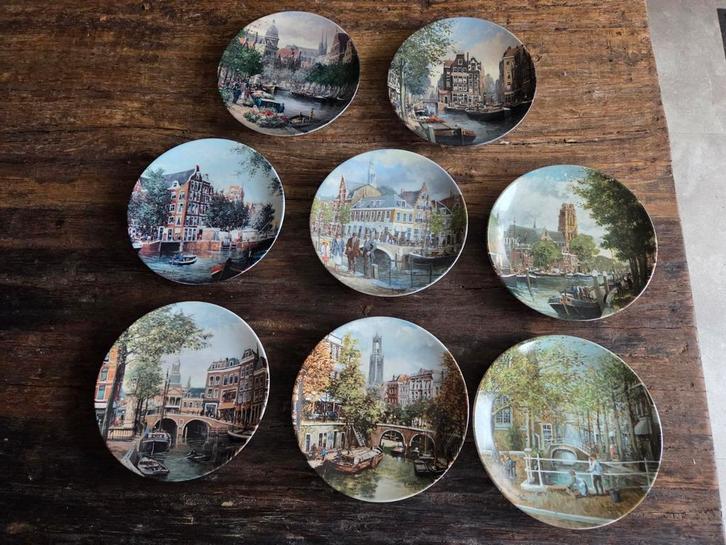 Grachten van Holland Mosa Koos van Loon Keramiek, Antiek en Kunst, Antiek | Wandborden en Tegels, Ophalen of Verzenden