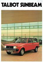 Folder Talbot Sunbeam (Engelse uitgave - 1980), Verzenden, Gelezen, Overige merken