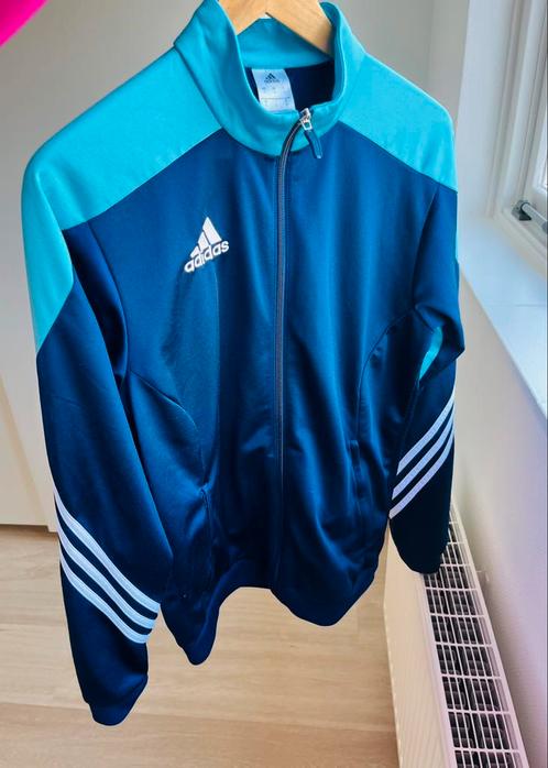 Vintage adidas trainingsjas sport retro jack tracksuit, Kleding | Dames, Sportkleding, Zo goed als nieuw, Overige typen, Blauw