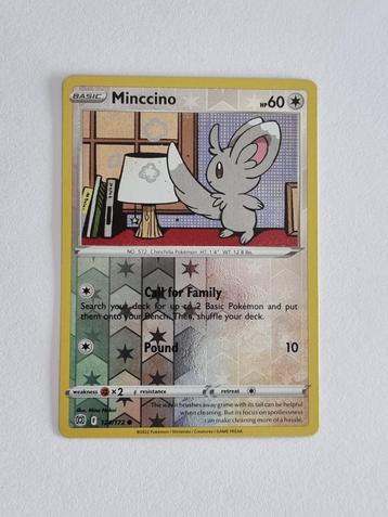 Brilliant Stars - Minccino 124/172 Reverse Holo beschikbaar voor biedingen