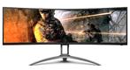 Curved 49 inch (1,2 meter breed) AOC AG493UCX monitor, 101 t/m 150 Hz, AOC Gaming, VA, Zo goed als nieuw