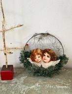 Per Sempre, Schitterend grote  Oude Kersthanger, Poezieplaat, Antiek en Kunst, Ophalen of Verzenden