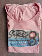 Roze shirt Super Dry maat S, Superdry, Ophalen of Verzenden, Zo goed als nieuw, Korte mouw