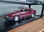 Uitverkoop! Saab 9000 CD 1990 Donkerrood 1:18 T9, Overige merken, Auto, Nieuw, T9