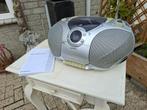 uitstekende grundig draagbaar cd speler+ cassettedeck+ radio, Ophalen of Verzenden, Refurbished, Overige merken, Met radio